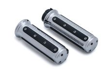 HEAVY INDUSTRY GRIPS CABLE THROTTLE CHROME